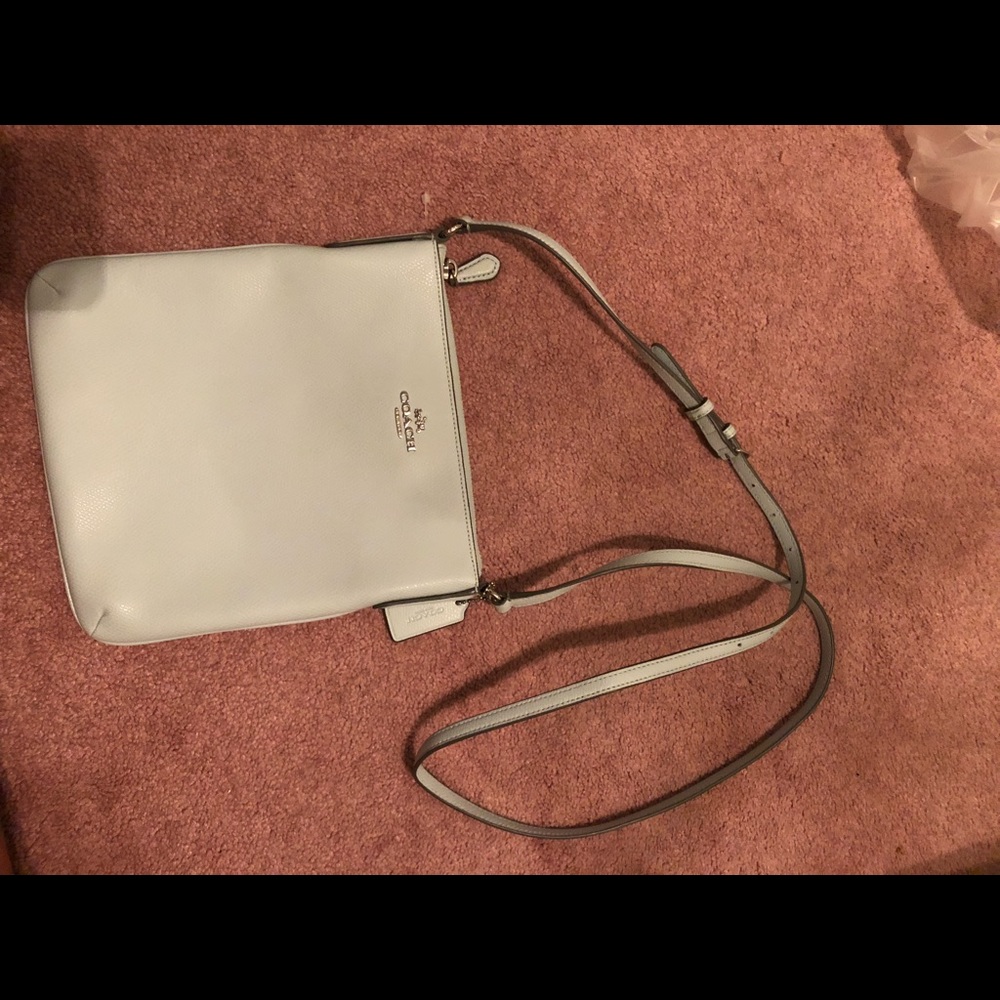 Sea foam Green Coach Crossbody Bag
